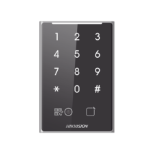 Lector de Tarjetas PROX EM y de Códigos QR / Teclado para Contraseña / Compatible con Controladores DSK2600 Series Hikvision /