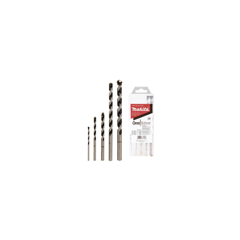 Juego de 5 Brocas para Concreto