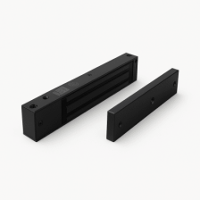 Chapa magnética 600 lbs con LED Ultra-brillante Color negro / Libre de Magnetismo Residual / Sensor de estado de la placa/ Colo