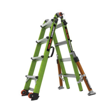 Escalera Multi-Posiciones de 6.7 m (22') para Suelos Inclinados o con Desniveles.