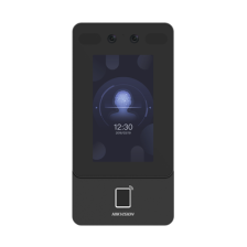 Terminal Min Moe PoE & WiFi de Reconocimiento Facial y Huella con Lector MIFARE / Exterior IP65  / Hasta 1.5 mts en Lectura de R