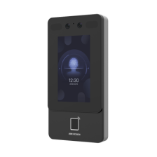 Terminal Min Moe PoE & WiFi de Reconocimiento Facial y Huella con Lector MIFARE / Exterior IP65  / Hasta 1.5 mts en Lectura de R