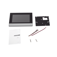 Monitor Hibrido IP WiFi Touch Screen 7" para DS-KIS303P / Vídeo en Vivo / PoE Estándar / Apertura Remota / Llamada Entre Monit
