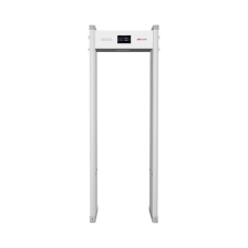 Arco Detector de Metales de 12 Zonas con Pantalla LCD de 7" / Conteo de Personas y Alarmas / Ajuste de Sensibilidad e Interferen