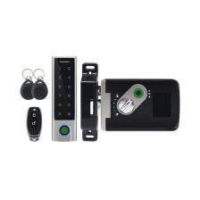 Kit de Cerradura Inteligente / Incluye Teclado y Control Remoto / Soporta Huella, Tarjeta y Contraseña / Teclado Metálico IP65