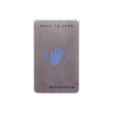 Botón de Salida SIN Contacto Metalico/ Luz LED /2 Años Garantia