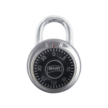 Candado de Combinación / No Requiere Llave / Color Negro.