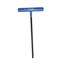 Llave hexagonal larga tipo "T"/ Punta de Bola Ergonómica / Métrica 8 mm.