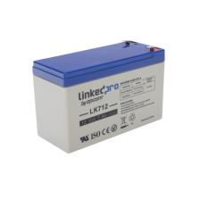 Batería 12 V / 7 Ah / UL / Tecnología AGM / Vida útil promedio 5 años / Uso en equipo electrónico, Alarmas de Intrusión /