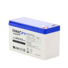 Batería 12 V / 9.5 Ah / UL / Tecnología AGM / Vida útil promedio 5 años / Para uso en equipo electrónico, Alarmas de Intrus