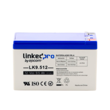 Batería 12 V / 9.5 Ah / UL / Tecnología AGM / Vida útil promedio 5 años / Para uso en equipo electrónico, Alarmas de Intrus