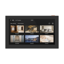 Pantalla Inalámbrica / Con Batería Recargable 4600mAh / Wi-Fi / Ideal Para Escritorio o Pared  / Vista en Vivo de Cámaras EZV