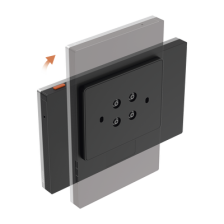 Pantalla Inalámbrica / Con Batería Recargable 4600mAh / Wi-Fi / Ideal Para Escritorio o Pared  / Vista en Vivo de Cámaras EZV