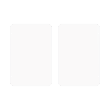 Kit de Repuesto (2 Piezas) de Aletas de Acrílico para Formar Carriles de 65 cms en Torniquetes Series DS-K3B501 y DS-K3B601 / I