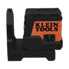 Mininivel Láser Verde de Líneas en Cruz, con Montaje Magnético y para Tripoide. Alcance de 15.2 m.