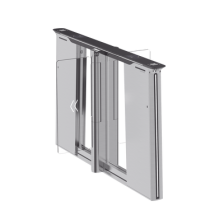 Torniquete con Reconocimiento Facial y Lector QR Embebidos / CENTRAL / 100 mil usuarios / Carril de 90 Cms / Requiere Torniquete