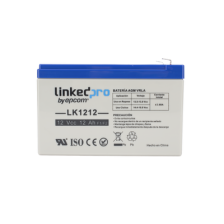 Batería 12 V / 12 Ah / UL / Tecnología AGM / Vida útil promedio de 5 años / Uso en equipo electrónico / Intrusión / Incend
