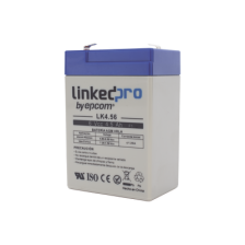 Batería 6 V / 4.5 Ah / UL / Tecnología AGM / Vida útil promedio 5 años / Para uso en equipo electrónico, Alarmas de Intrusi