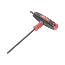 Juego de 7 Llaves Hexagonales ( Allen )  Milimétricas con Mango T.