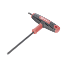 Juego de 7 Llaves Hexagonales ( Allen )  Milimétricas con Mango T.