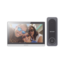 Kit de Videoportero Hibrido TurboHD con Pantalla LCD touch de 7" Wi-Fi / Frente de Calle para Exterior de Policarbonato / 720p (
