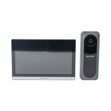 Kit de Videoportero Hibrido TurboHD con Pantalla LCD touch de 7" Wi-Fi / Frente de Calle para Exterior de Policarbonato / 720p (