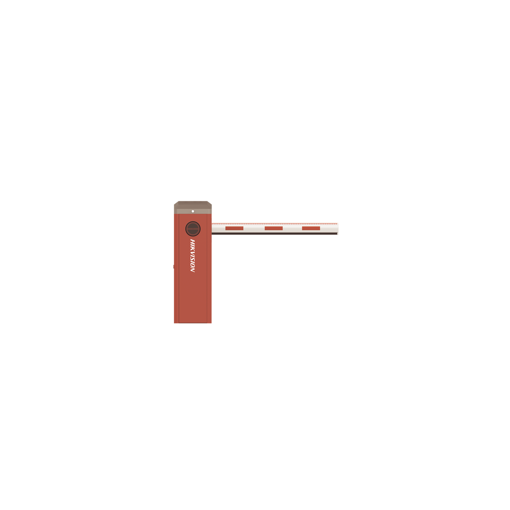 Barrera Vehicular USO CONTINUO 5,000,000 Ciclos MCBF / Brazo INCLUIDO de 3 mts Iluminación Rojo/Verde 24v / Apertura en 2 Seg (