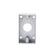 Caja cromada para instalación del botón PRO800B