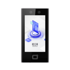 Terminal Facial Min Moe WiFi / Lector de Huellas / 6,000 Rostros y 10,000 Huellas / Pantalla 7" / Administrable en la Nube con H