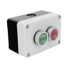 Botonera Doble Para Barreras Vehiculares, Operadores Corredizos y Abatibles.