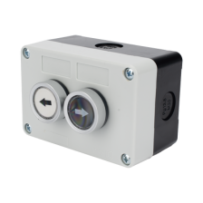 Botonera Doble Para Barreras Vehiculares, Operadores Corredizos y Abatibles.