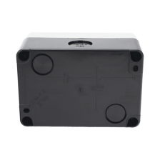 Botonera Doble Para Barreras Vehiculares, Operadores Corredizos y Abatibles / Botón de Stop Enclavado