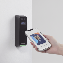 Lector Biométrico Facial (BEW3) / lector de tarjetas Prox EM, mifare, Tarjetas Virtuales por Bluetooth / con protección IP67,