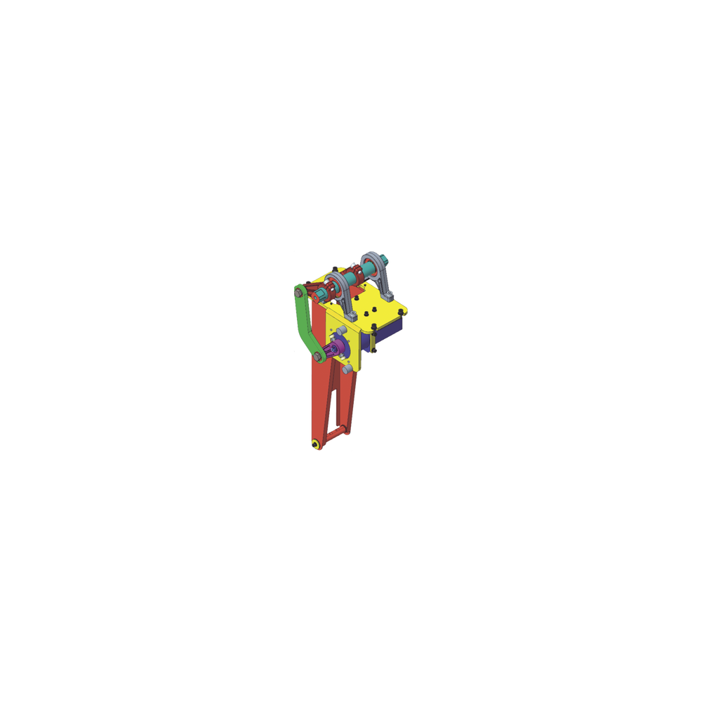 Motor con Mecanismo Completo de Barrera para Modelos DS-TMG520 / No Incluye Cuadro de Control