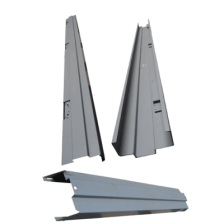 Marco metálico para puerta de emergencia sentido Derecha