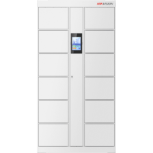 Locker Inteligente de 12 Espacios con Reconocimiento Facial Incluido de 8" / MAESTRO / Uso para Visitantes y/o Empleados / Fáci