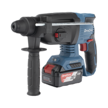 Martillo perforador inalámbrico SDS-PLUS, Incluye 2 Baterías 20V, 4.0 Ah, Cargador y Estuche