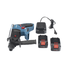 Martillo perforador inalámbrico SDS-PLUS, Incluye 2 Baterías 20V, 4.0 Ah, Cargador y Estuche