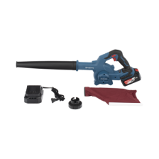 Sopladora Inalámbrica de 20V, Incluye batería de 4.0Ah, Cargador y bolsa Guarda Polvo