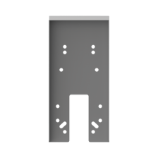 Carcasa Protectora para Biometricos DS-K1T344 / Protege de la Lluvia / Material SGCC