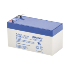 Batería 12 Vcc / 1.2 Ah / UL / Tecnología AGM-VRLA / Para uso en equipo electrónico Alarmas de intrusión / Incendio/ Control