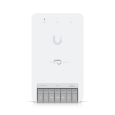 Centro de Control de Acceso Compacto Ubiquiti UniFi / Terminal de Bloqueo 12V / Entradas Adicionales Sensor y Botón / Alimentac