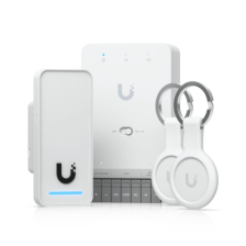 Kit de Inicio UniFi Access G3 / Gestión de Accesos para Puertas / Lectores y Teclados NFC / PoE++ / Certificaciones CE, FCC, IC