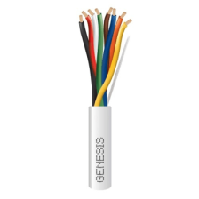 Carrete de 305 Metros / Cable de Cobre / 8 x 18 AWG  / Plenum / Para Interior / Color Blanco / Para Aplicaciones de Alarmas de I