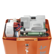 Barrera vehicular CAME LT4 / Soporta mástil de 4 metros (No incluido) / Apertura Izquierda o Derecha Configurable en Sitio / Ti