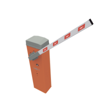 Kit de barrera vehicular CAME LT4 / Incluye mástil de 4 metros sin iluminación / Apertura Izquierda o Derecha  Configurable en