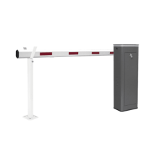 Kit de Barrera Vehicular Izquierda y Brazo Telescópico de Hasta 5.5 m / Finales de Carrera Ajustables por Programación / Movim