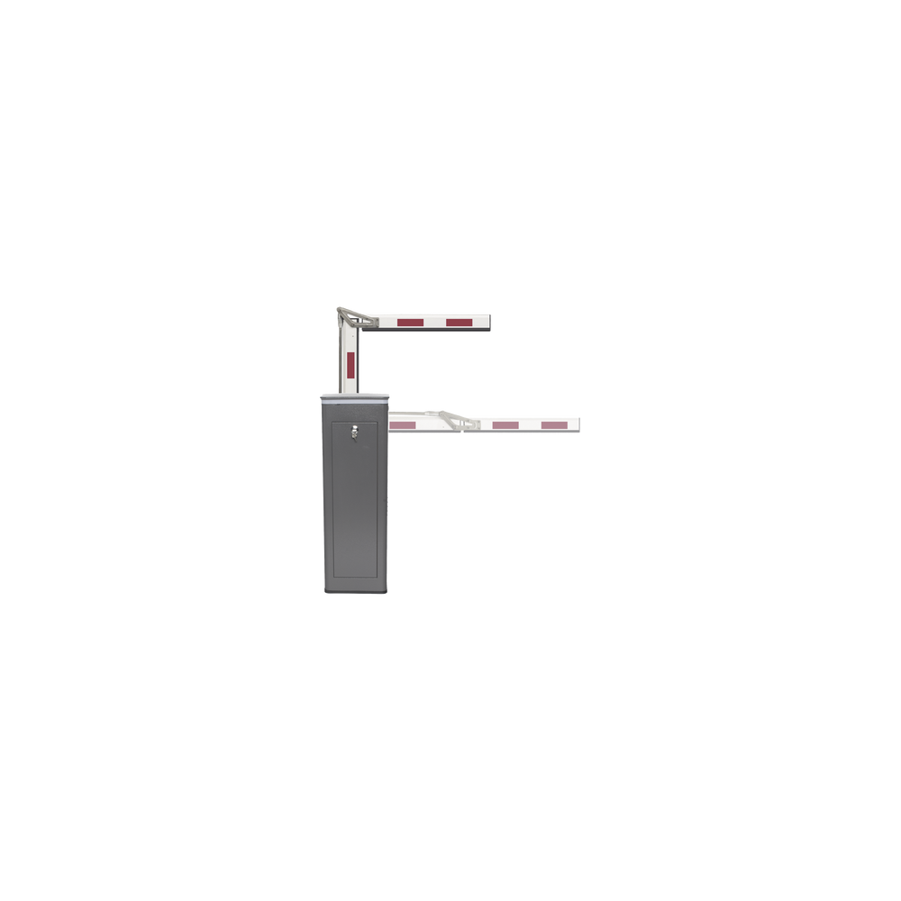 Kit de Barrera Vehicular Derecha y Brazo ARTICULADO de 3 Metros / Finales de Carrera Ajustables por Programación / Movimiento F