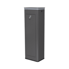 Kit COMPLETO Barrera Izquierda XBF Con Corona LED / Brazo Iluminado de 3M / Incluye Sensor de Masa, Transformador, Lazo Magnéti