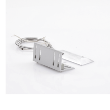 Contacto magnético para piso uso rudo con 55cm de cable blindado / GAP 75mm / Placa de montaje de "L".